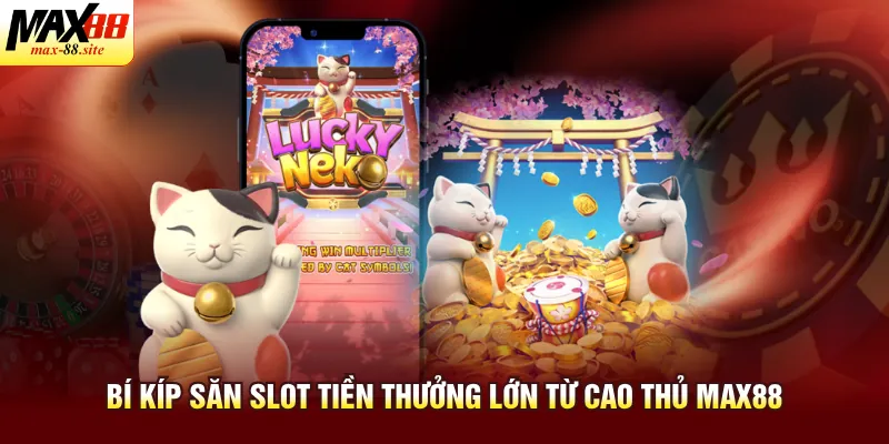Bí kíp săn slot tiền thưởng lớn từ cao thủ Max88